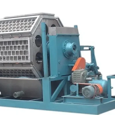 Commercial Automatic Egg Tray Making Machine